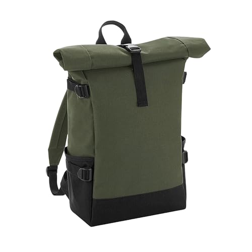 BagBase BG858 Block Roll-Top Backpack