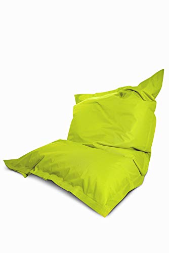 Green Bean© XXL poltrona a sacco da interni 140x180cm 380 Litri Bambini & Adulti imbottitura perle EPS pouf gigante...