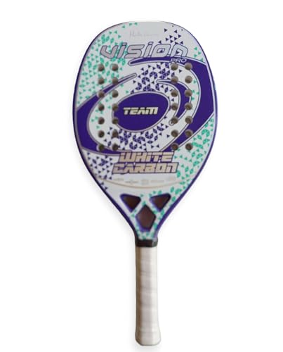 Racchetta Beach Tennis Racket Vision White Carbon Team 2024