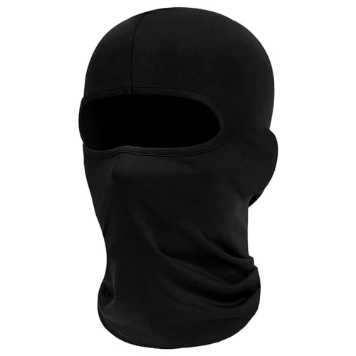 AMFUN 1 Pezzi Passamontagna Balaclava, Traspirante Maschera Antivento, Protettore UV, per Il Collo per Uomini Donne per...