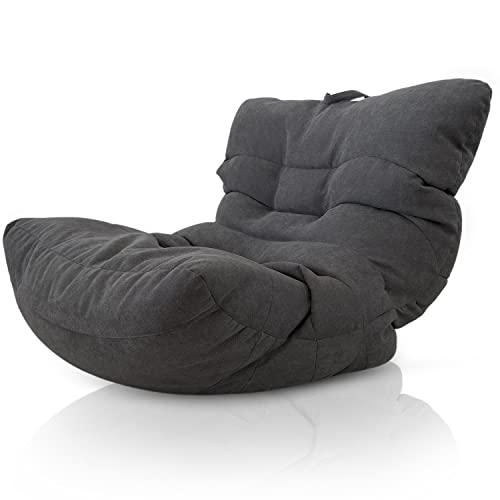 Aiire Pouf Poltrona Design in Cotone - Puffo per Sedersi XXL, Pouffe Salotto o Camera da Letto per Bambini o Gamer -...