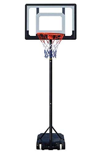 ProSport Canestro Basket Esterno Professionale Regolabile in Altezza da 1,5 a 3,05 m - Bambini e Adulti - Autoportante...