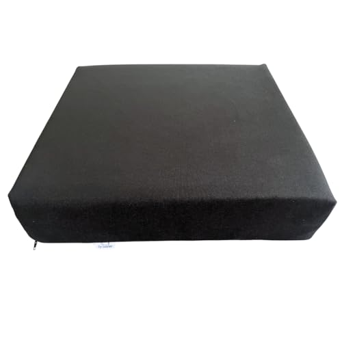 GM Cuscino antidecubito per sedia a rotelle 42x42x8 cm cuscino antidecubito per sedia in Memory foam e poliuretano...