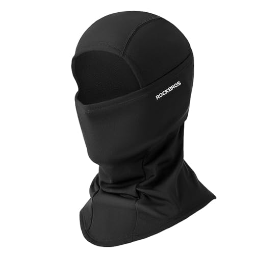 ROCKBROS Passamontagna Moto Invernale Termico con Pile Balaclava Sottocasco Caldo Multifunzionale per Ciclismo Sci...