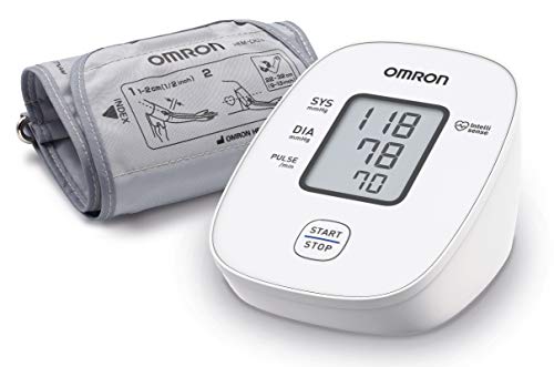 OMRON X2 Basic Misuratore di Pressione Arteriosa da Braccio Digitale, Apparecchio Automatico per Misurare la Pressione...