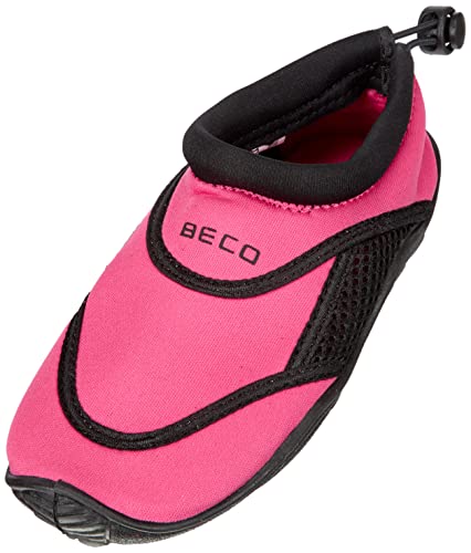 Beco Surf-und Badeschuhe-92171, Scarpe da Scogli Unisex-Bambini, Rosa (Pink/Schwarz 40), 27 EU