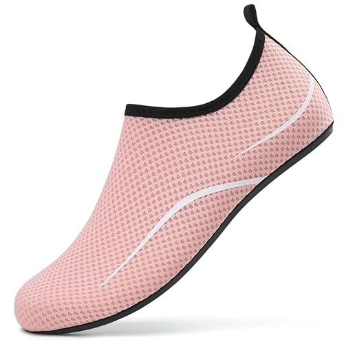 RUOMU Scarpe Scoglio Donna Scarpette per Scogli Water Shoes Scarpe per Mare Antiscivolo Scarpe Spiaggia Scarpe...