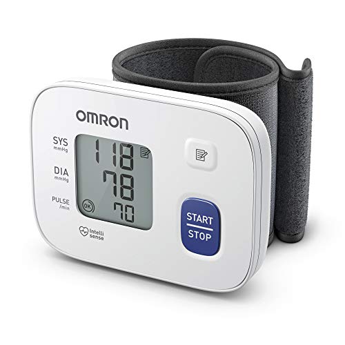 OMRON RS1 Misuratore di Pressione Arteriosa da Polso - Apparecchio Portatile per Misurare la Pressione e il Monitoraggio...