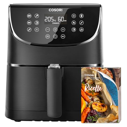 COSORI Friggitrice ad Aria 5,5 Litri, Air Fryer, 1700W, 13 Funzioni, 85% Meno Olio, 75-205°C, Fino al 50% Più Veloce...