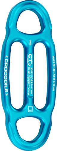 Climbing Technology Crocodile 2D64300WNCT0STD Discensore, Azzurro, Taglia Unica