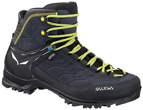 SALEWA Ms Rapace Gore-Tex, Stivali da Escursionismo Alti Uomo, Night Black Kamille, 44 EU