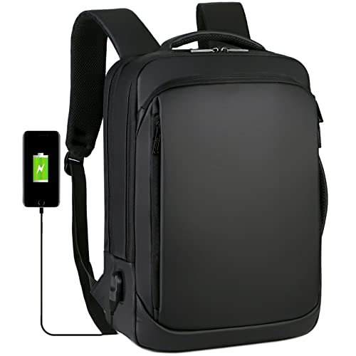 Mixroom - Zaino Porta PC Uomo Laptop Borsa per PC Portatile porta Computer Custodia Notebook 15.6' Multi funzione Con...