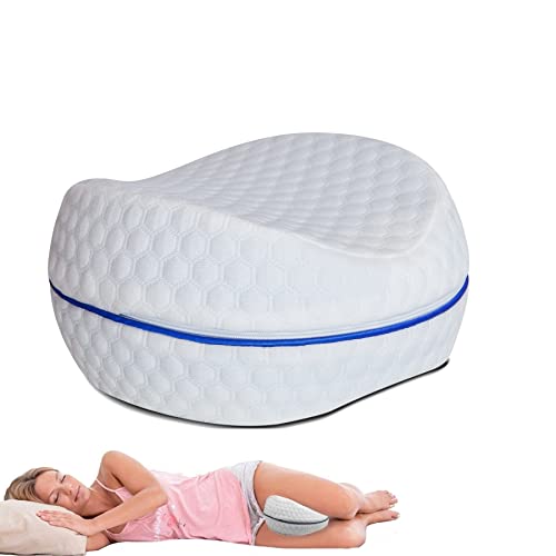 APP LIFE Cuscino per Gambe Memory Foam Aiuto Posizione Corretta per Dormire Contro Mal di Schiena e Problemi Posturali -...