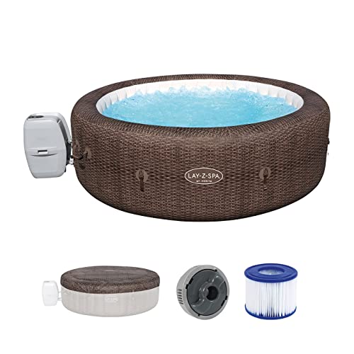 Bestway 60023-5 Idromassaggio gonfiabile Lay-Z-Spa St. Moritz Airjet, 5-7 persone