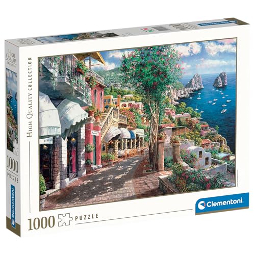 Clementoni- Capri Puzzle, 100 Pezzi, Multicolore, 1000, 39257