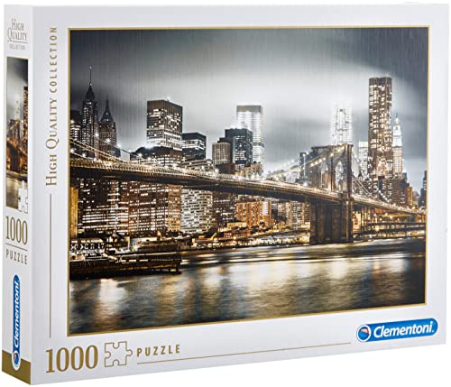 Clementoni- New York Skyline Italia Puzzle, 100 Pezzi, Multicolore, 1000, 39366