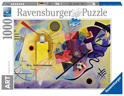 Ravensburger - Puzzle Kandinsky, Wassily Yellow, Red, Blue, 1000 Pezzi, Puzzle Arte per Adulti e Ragazzi, Quadri Famosi...