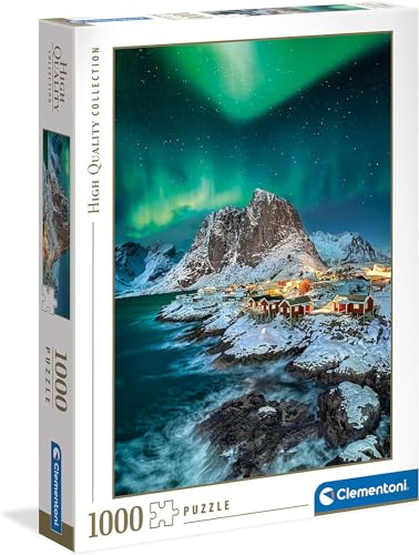 Clementoni Italia Collection-Lofoten Islands-puzzle adulti 1000 pezzi, Made in Italy, Multicolore, 39601