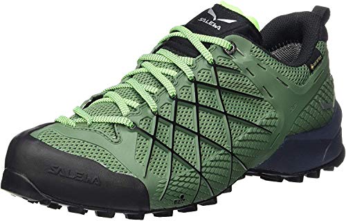 SALEWA Ms Wildfire Gtx, Scarpe da Trekking Uomo, Myrtle/Fluo Green, 43 EU