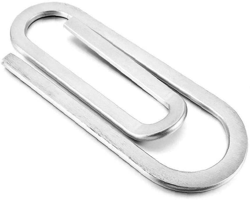 Clip per portafoglio in acciaio inox sottile fermasoldi titolare della carta clip per gli uomini 1PCNice e pratico