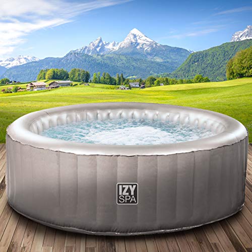 Whirlpool, IZY - Piscina gonfiabile, per 3 persone, diametro 165 x 70 cm, 105 getti massaggianti, funzione di gonfiaggio...