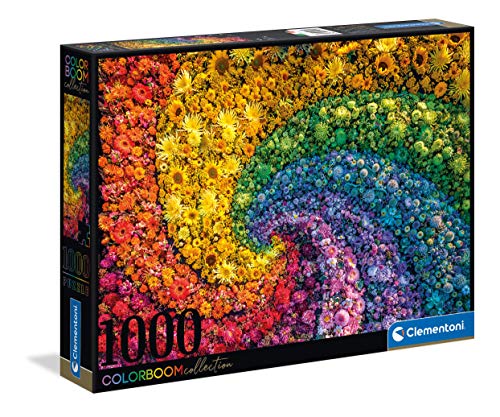 Clementoni Italia Colorboom Collection-Whirl Adulti 1000 Pezzi, Puzzle Gradient-Made in Italy, Colore, 39594